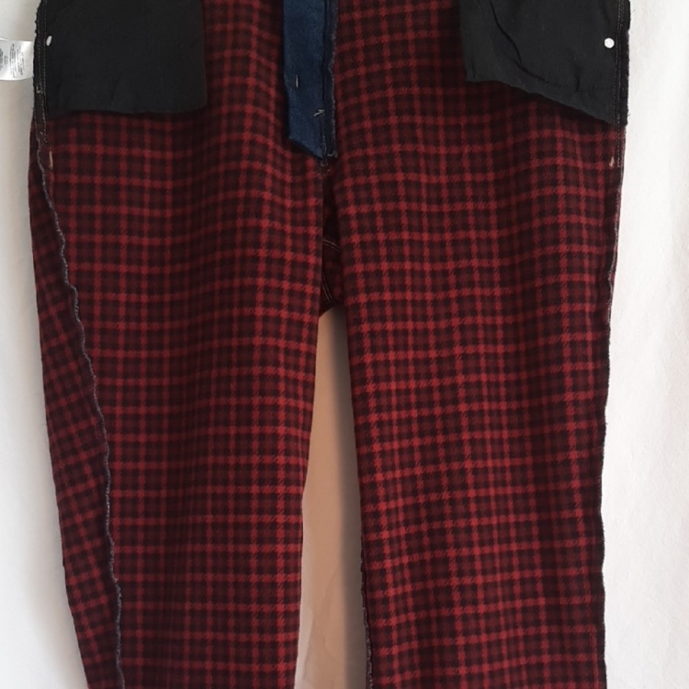 Natural Reflections Fleece Lined Jeans Relaxed Straight Leg Dark Wash Sz 16 New - Picture 10 of 11